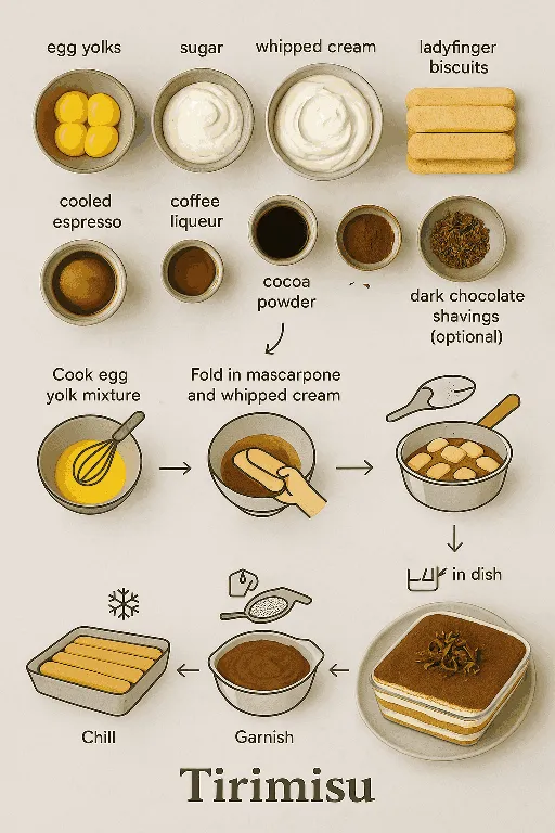A Classic Tiramisu Recipe with Coffee and Mascarpone - delicious homemade recipe